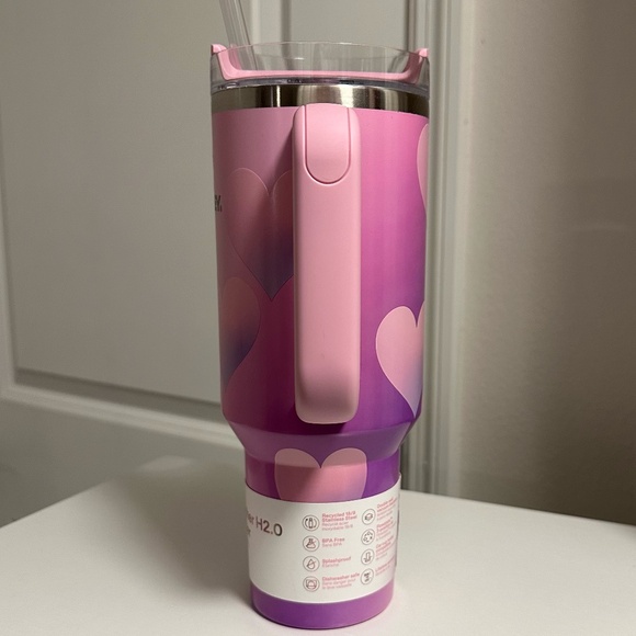Target x Stanley Pink Valentine's Day Tumbler - 40 oz - NEW - Picture 4 of 6